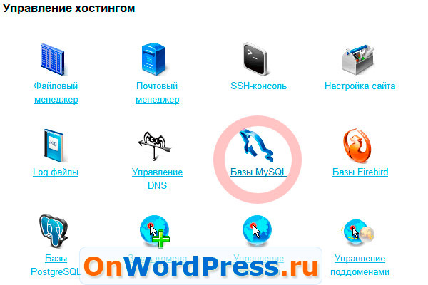 Бэкап базы данных mysql через консоль