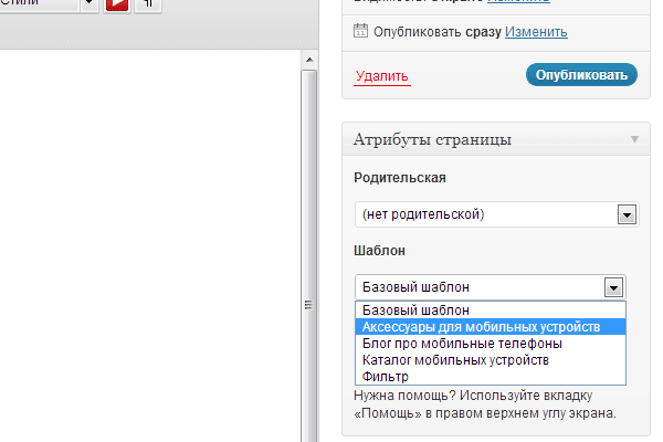 Вывод картинки записи wordpress